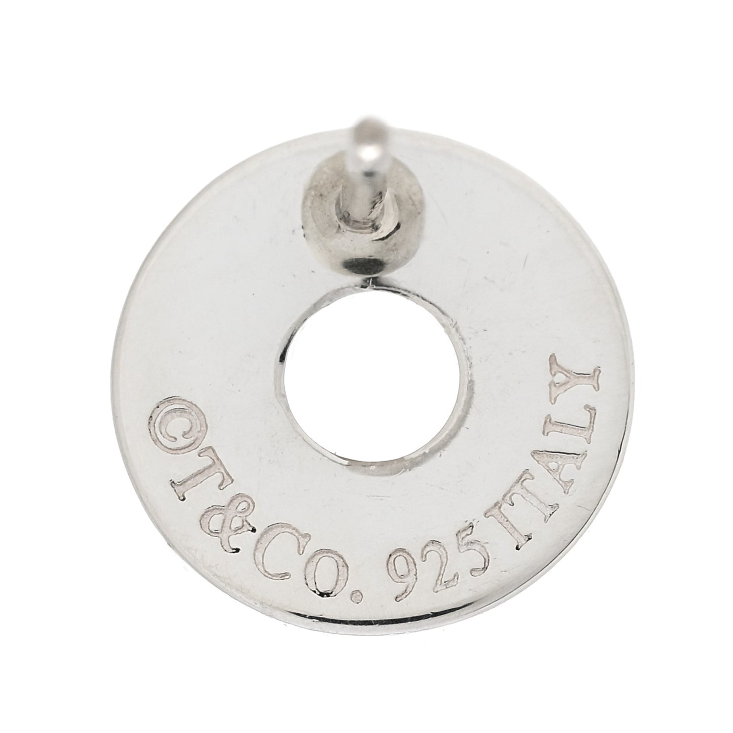 Sterling Silver 1837 Circle Earrings