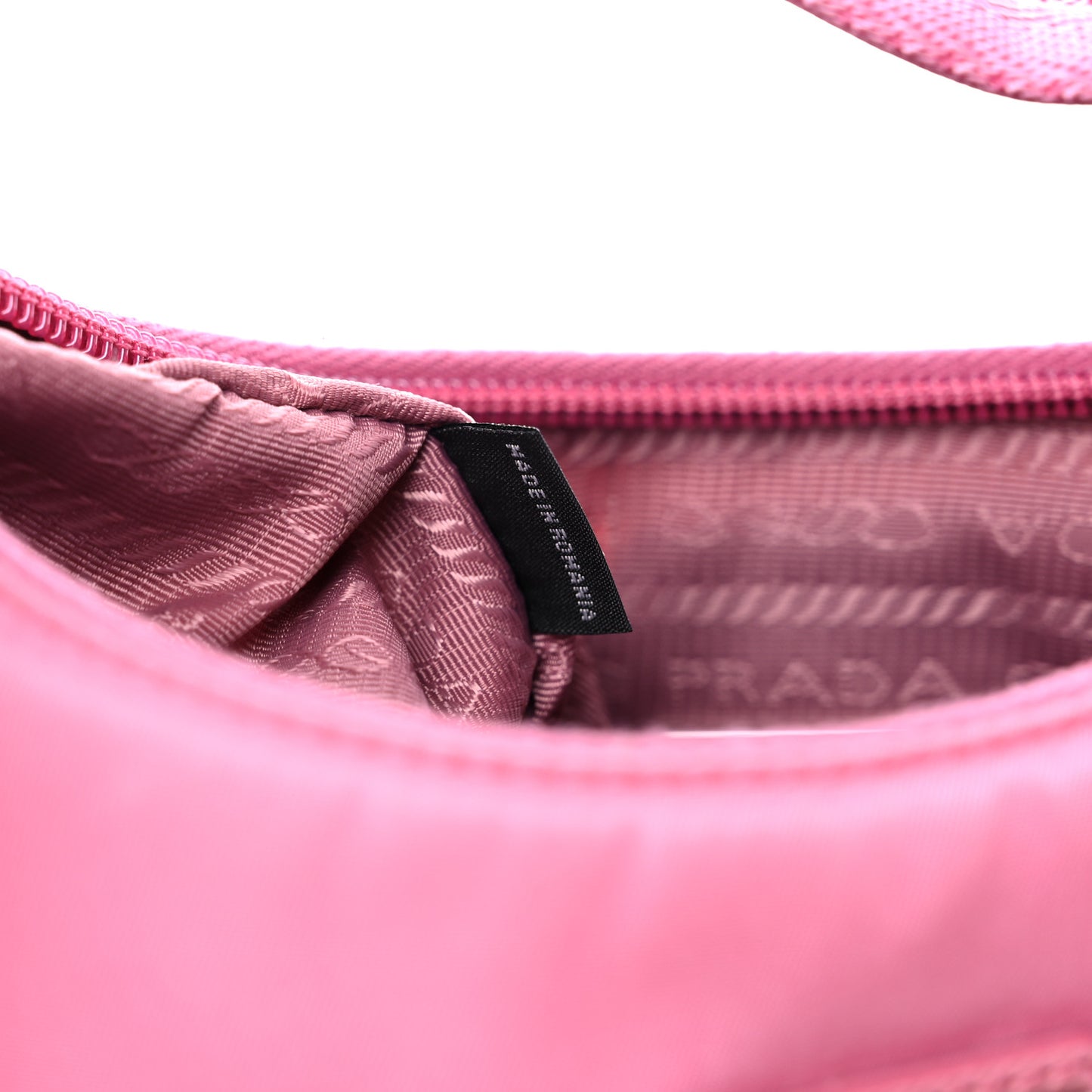 Tessuto Nylon Mini Re-Edition 2000 Bag Begonia