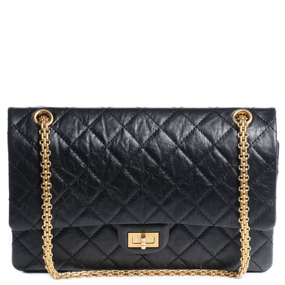 Chanel Aged Calfskin Quilted 2.55 Reissue 226 Flap Black 1 of 9