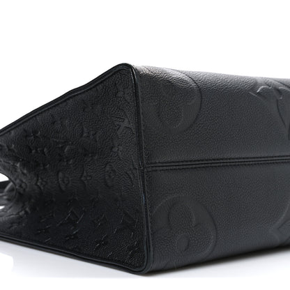 Louis Vuitton Empreinte Monogram Giant Onthego MM Black 8 of 9