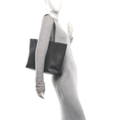 Saint Laurent Calfskin Large Shopping Tote Fog 2 of 12