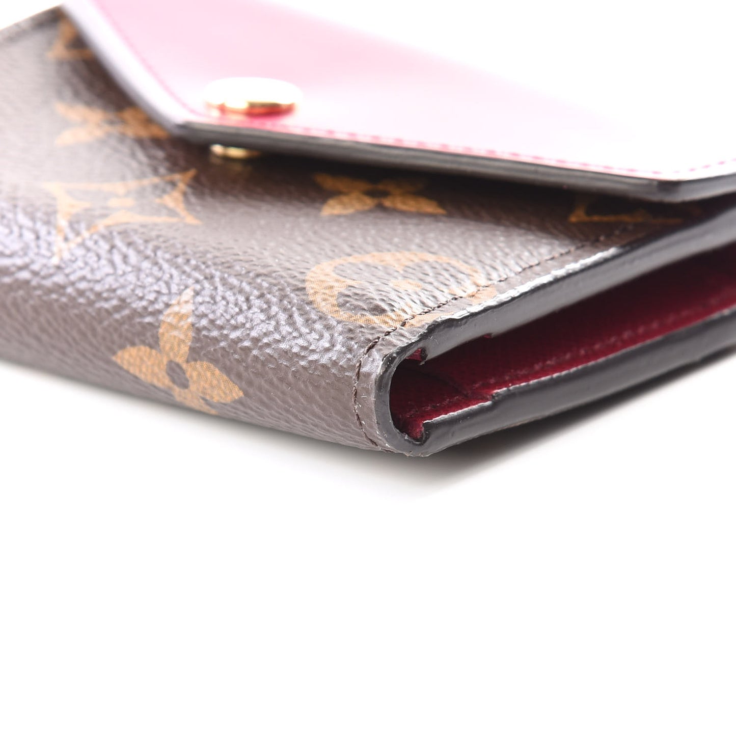 Monogram Zoe Wallet Fuchsia