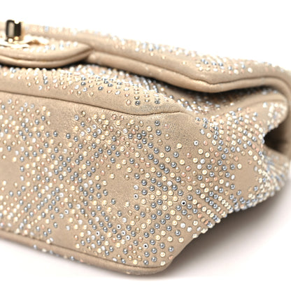 Chanel Iridescent Calfskin Studded Mini Flap Gold 10 of 10