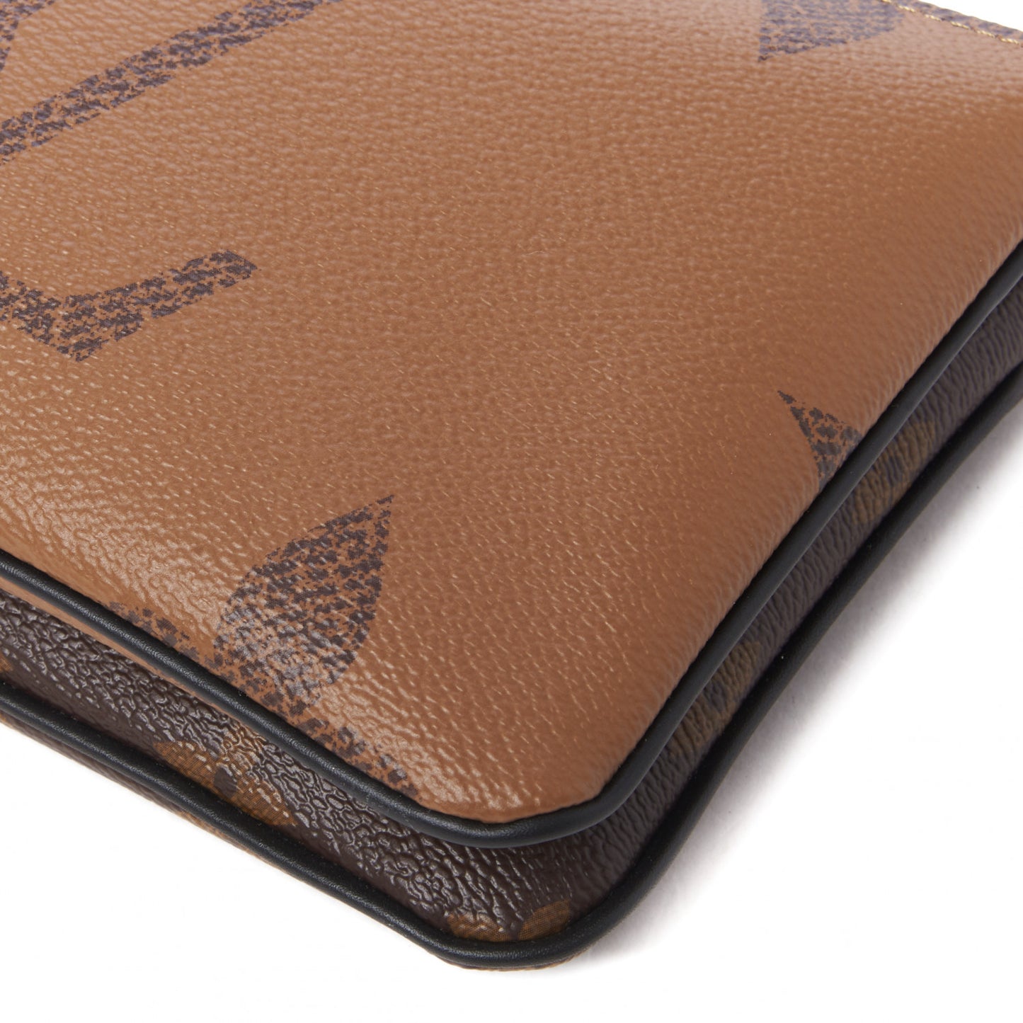 Reverse Monogram Giant Double Zip Pochette