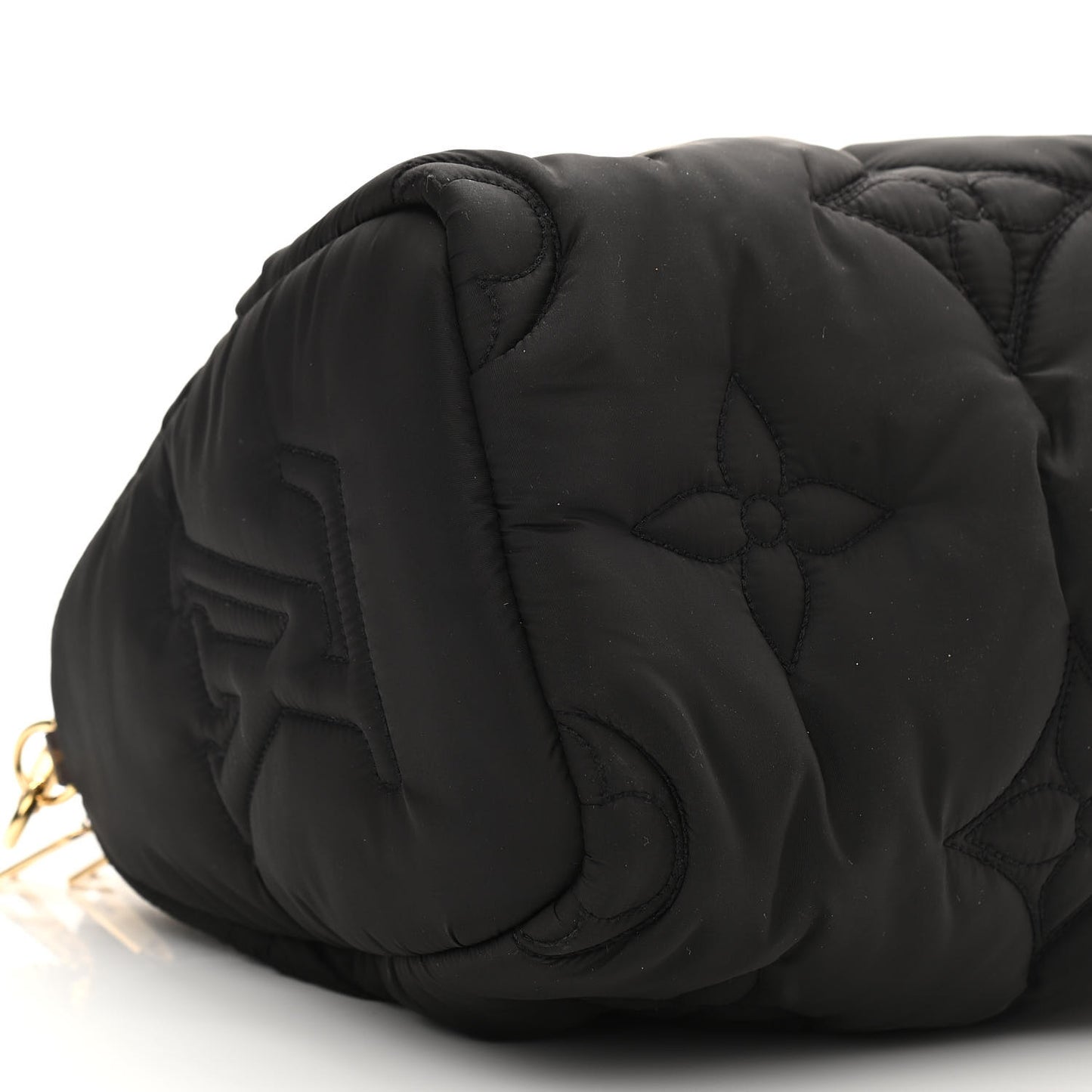 Econyl Mini Monogram Pillow Speedy Bandouliere 25 Black