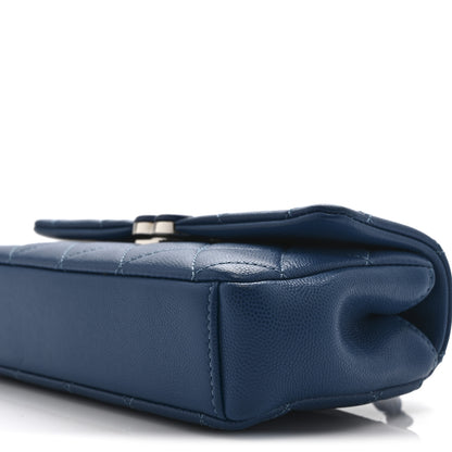 Chanel Caviar Quilted My Everything Small Flap Blue 10 of 10