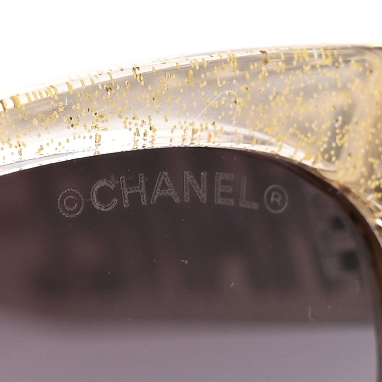 Chanel Rectangle Sunglasses 71280 Gold 7 of 8