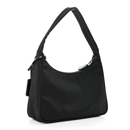 Prada Tessuto Nylon Mini Re-Edition 2000 Bag Black 3 of 11