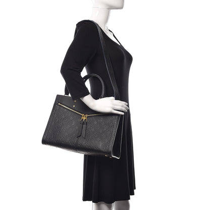 Louis Vuitton Empreinte Sully MM Black 3 of 10