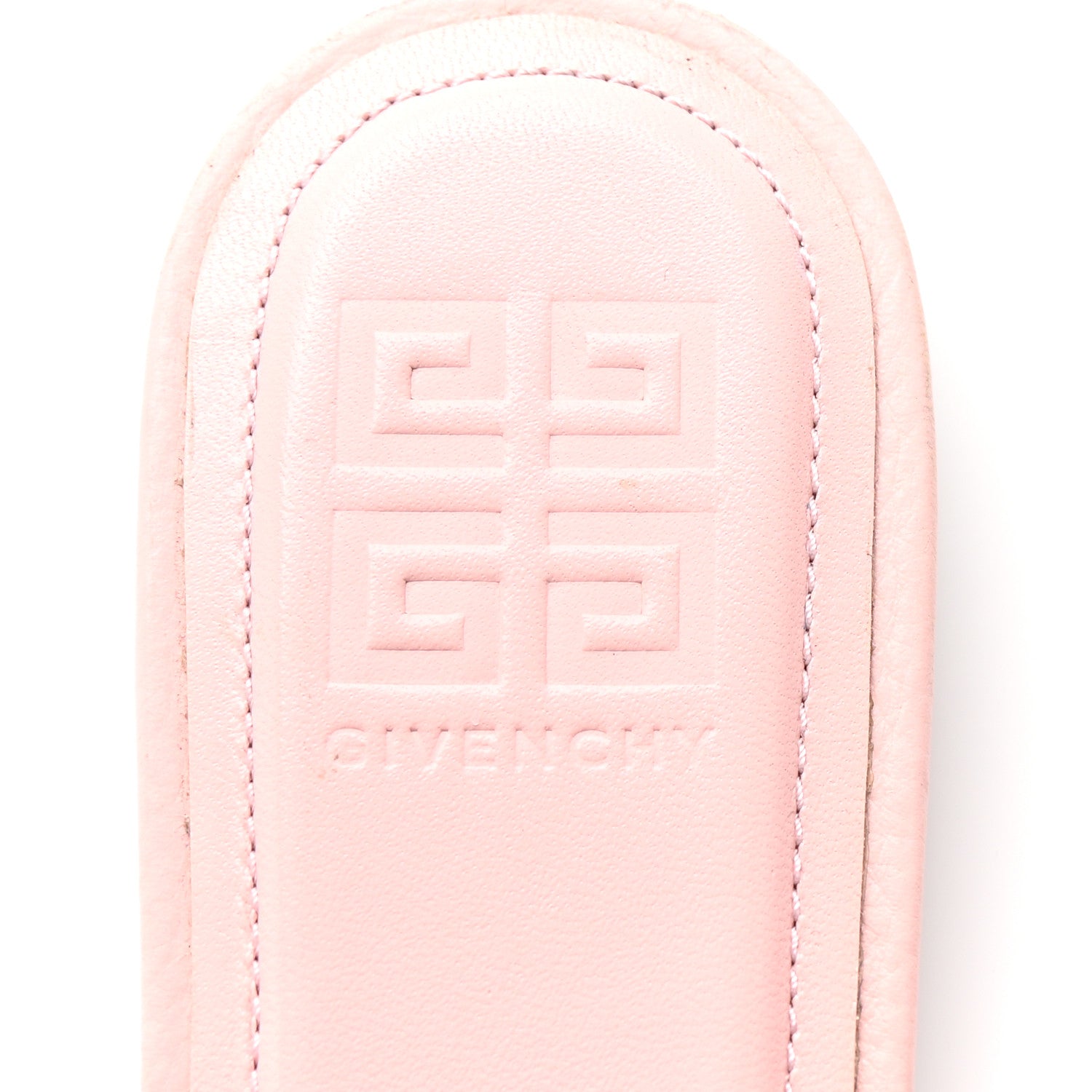 Givenchy Calfskin G Chain Slingback Mules 37.5 Blush Pink 8 of 10