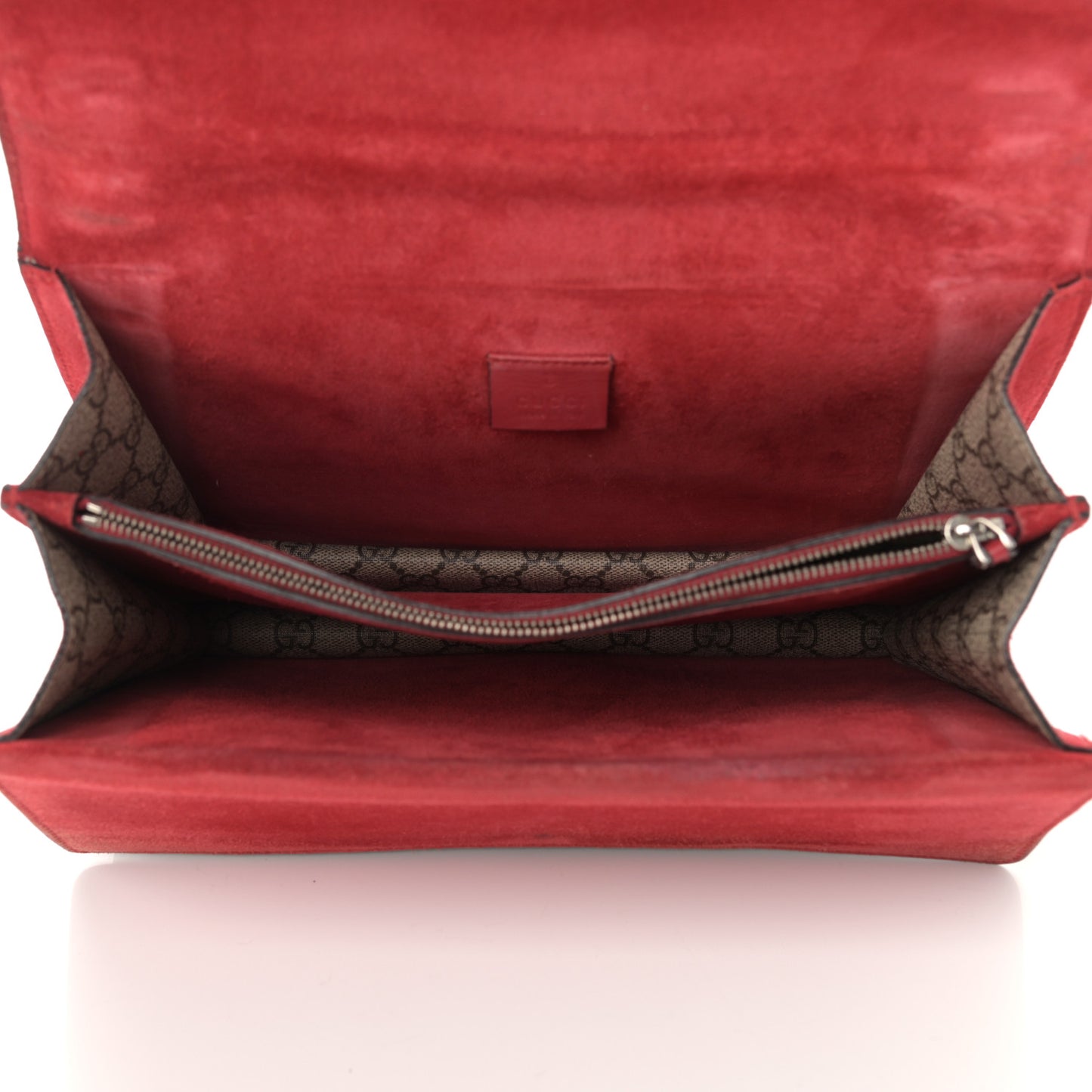 GG Supreme Monogram Embroidered Medium Dionysus Shoulder Bag Beige Hibiscus
