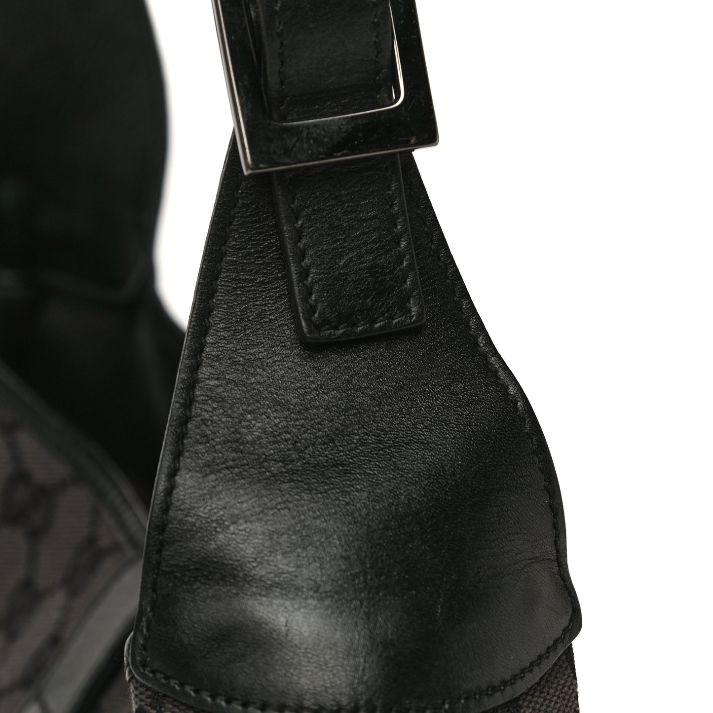 Monogram Small Jackie O Hobo Black