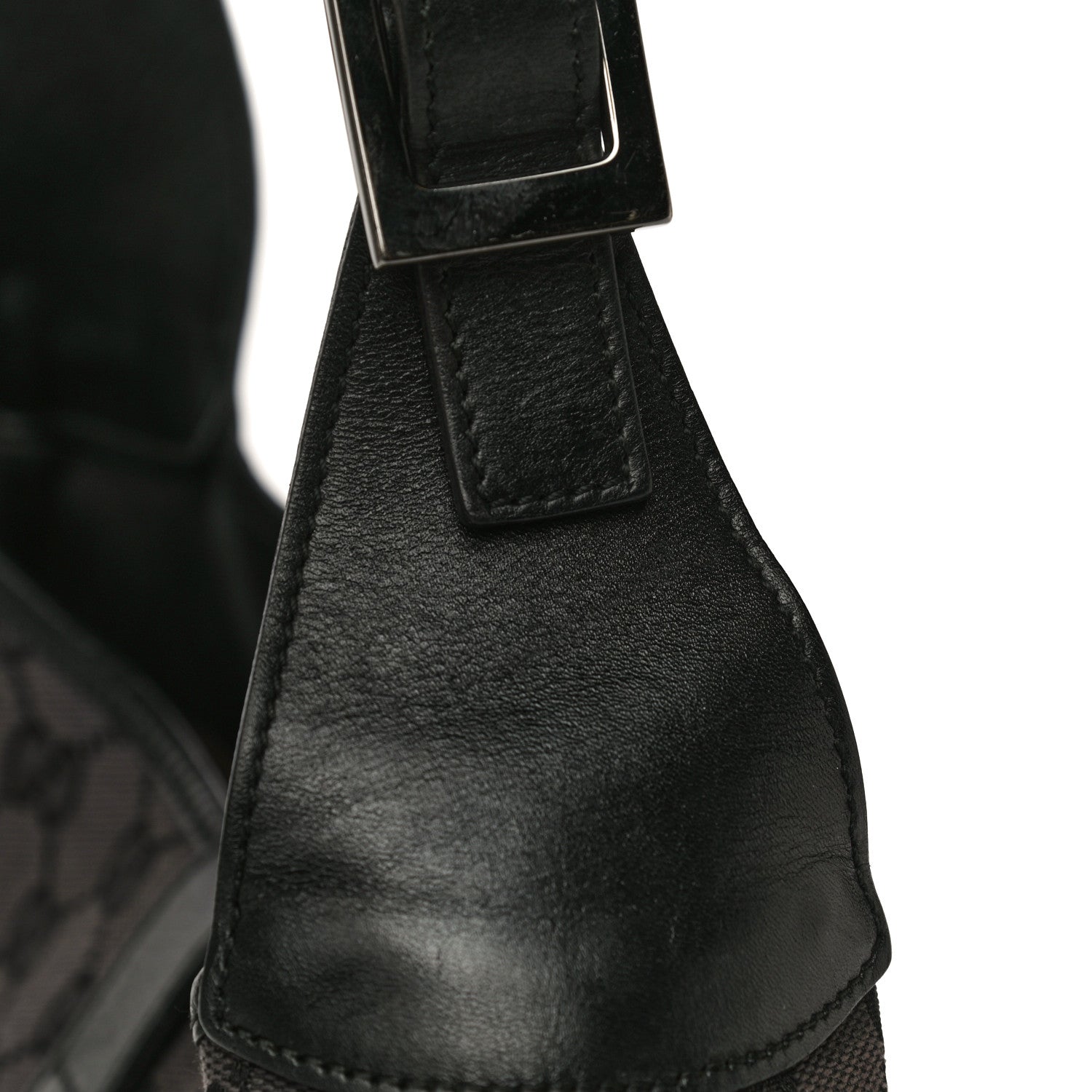 Gucci Monogram Small Jackie O Hobo Black 19 of 24