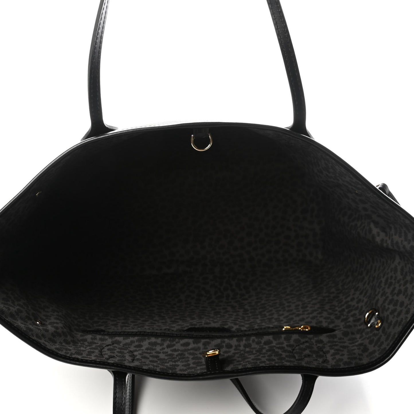 Monogram Giant Wild At Heart Neverfull MM Black