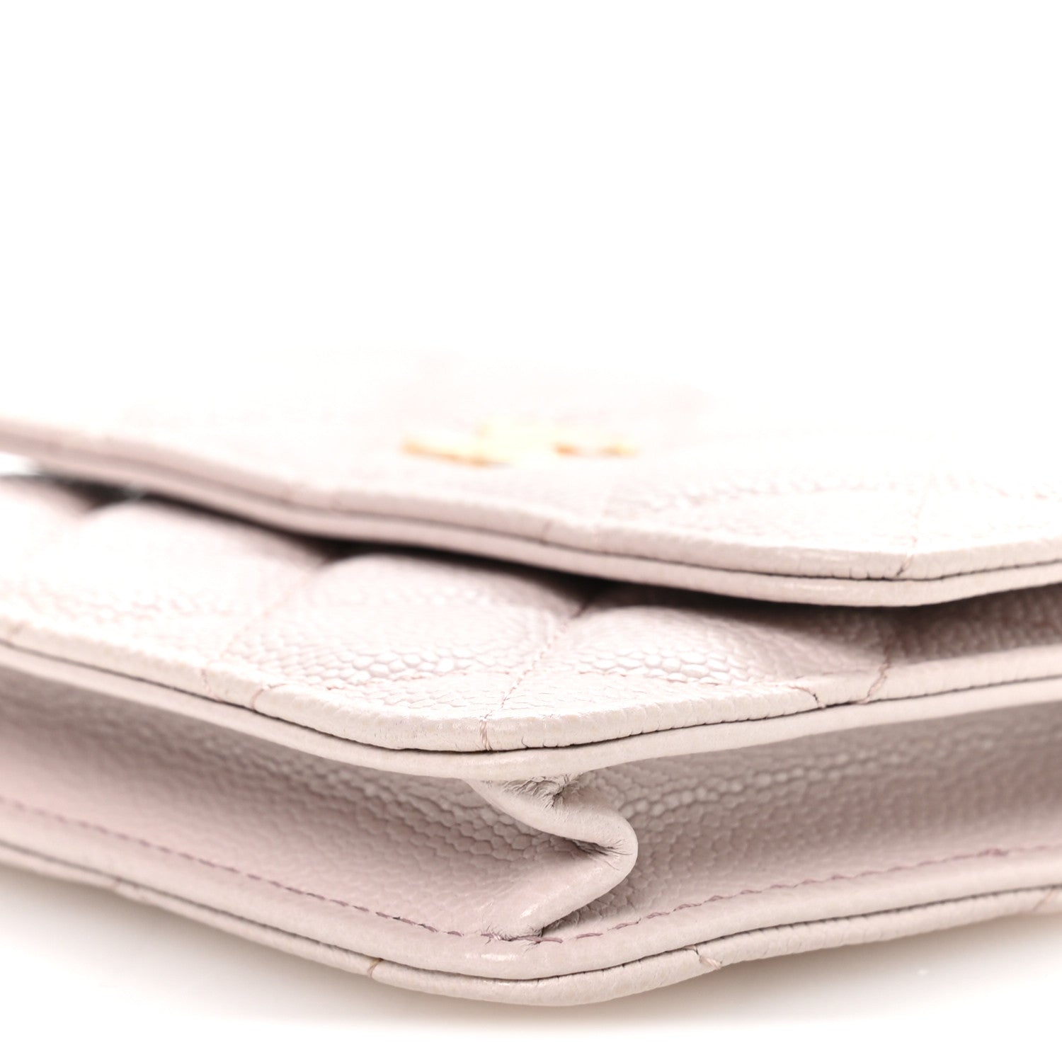 Chanel Caviar Quilted Miss Coco Clutch With Chain Light Purple 11 of 12