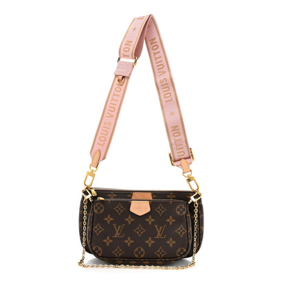 Louis Vuitton LOUIS VUITTON Monogram Multi Pochette Accessories Rose Clair 1 of 13