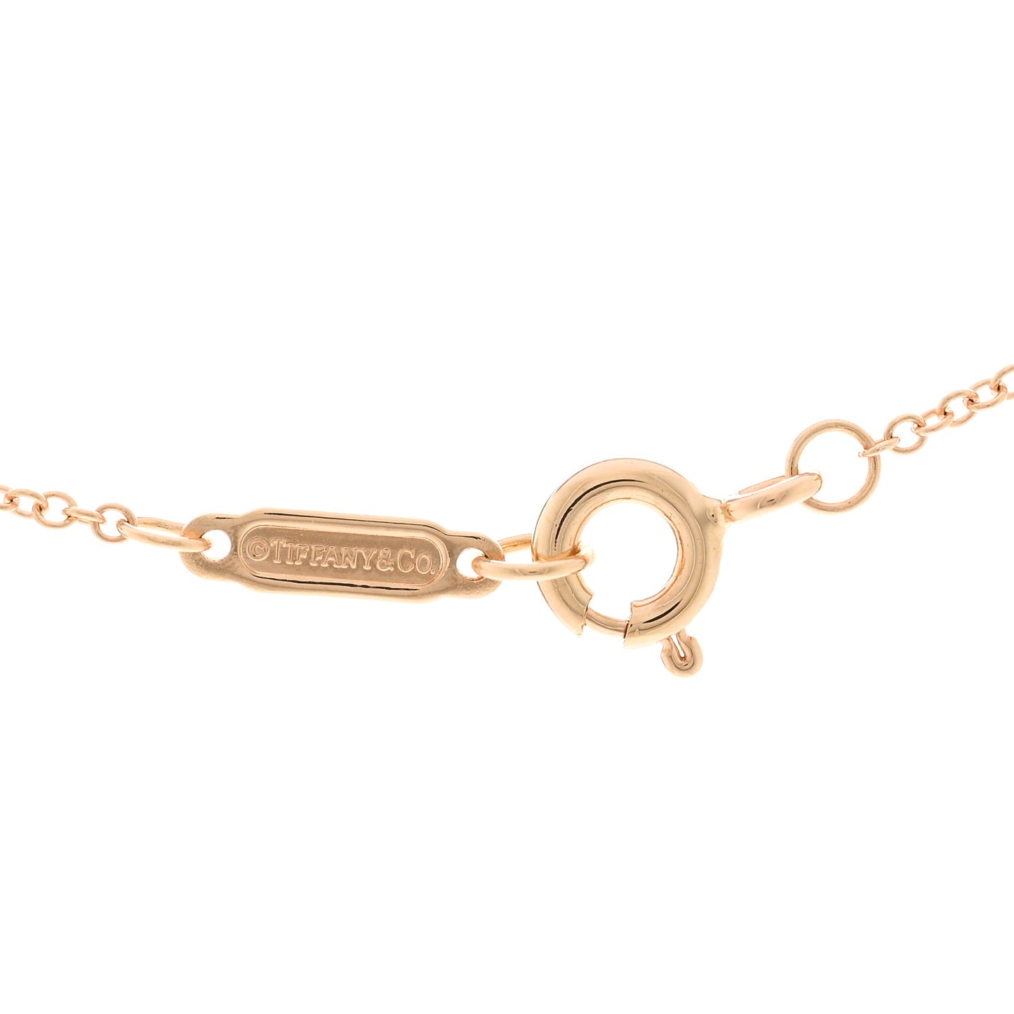 18K Rose Gold Diamond Mini Heart Pendant Necklace