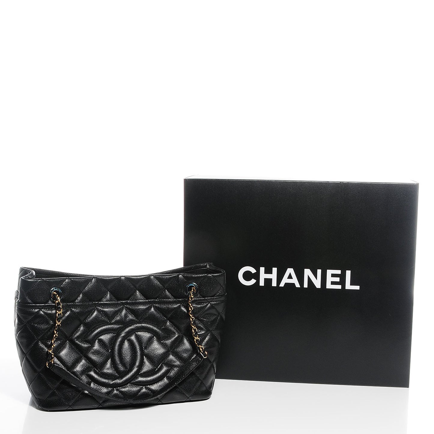 Caviar Timeless CC Soft Tote Black