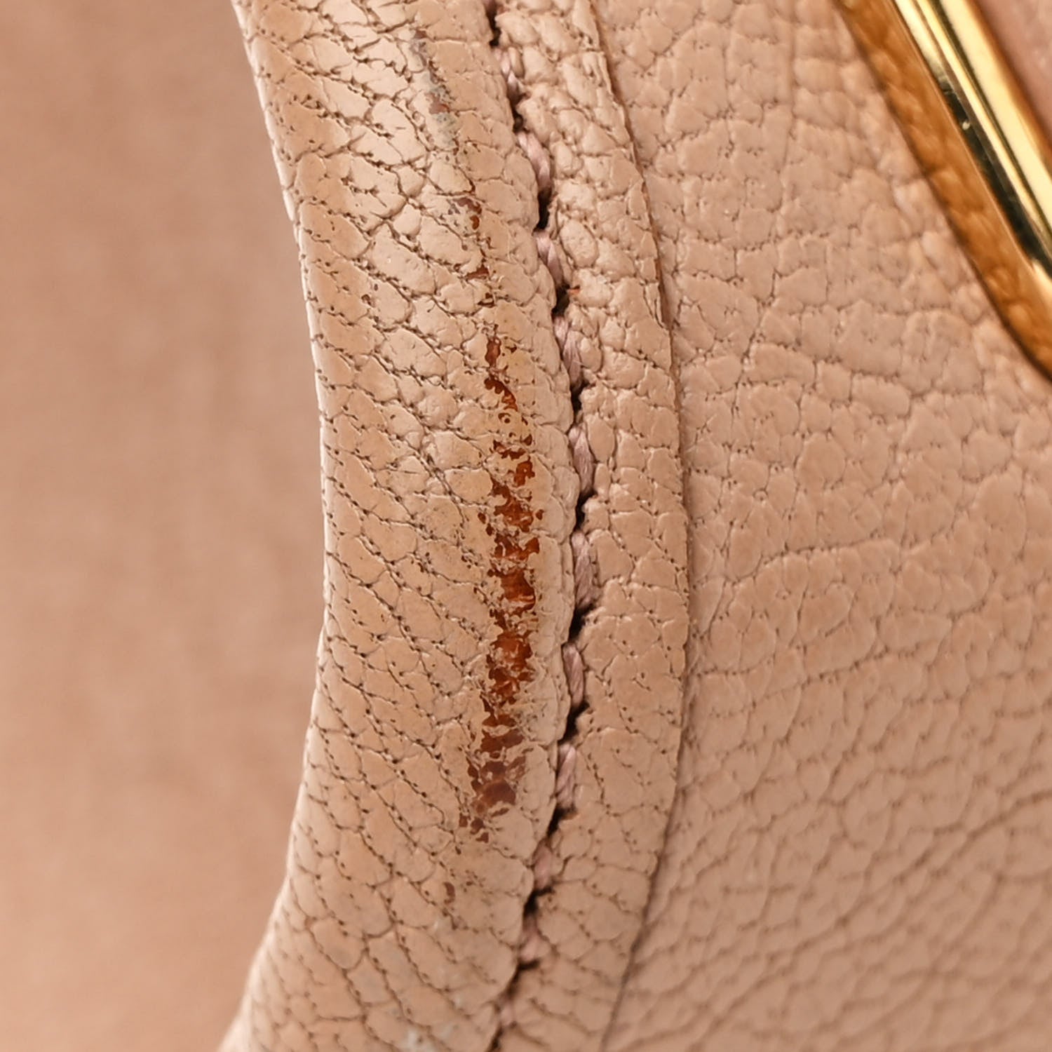 Balenciaga Chevre Gold Metallic Edge Hardware City Rose Des Sables 12 of 13