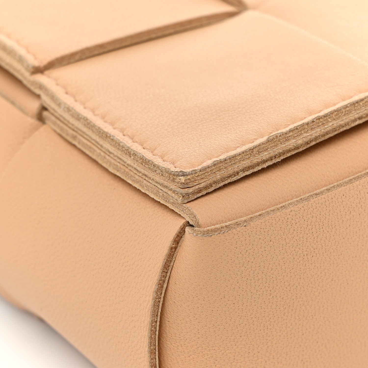 Bottega Veneta Nappa Intreccio Cassette Belt Bag Almond 10 of 12