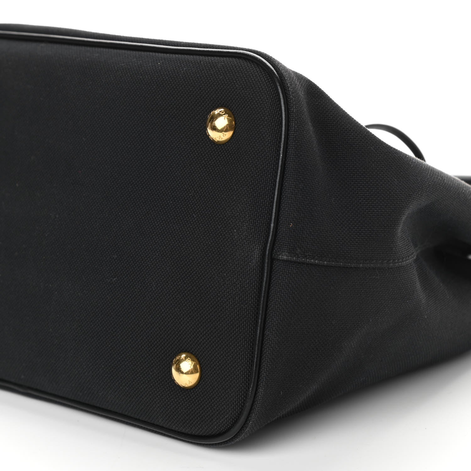Prada Jacquard Logo Tote Black 9 of 9