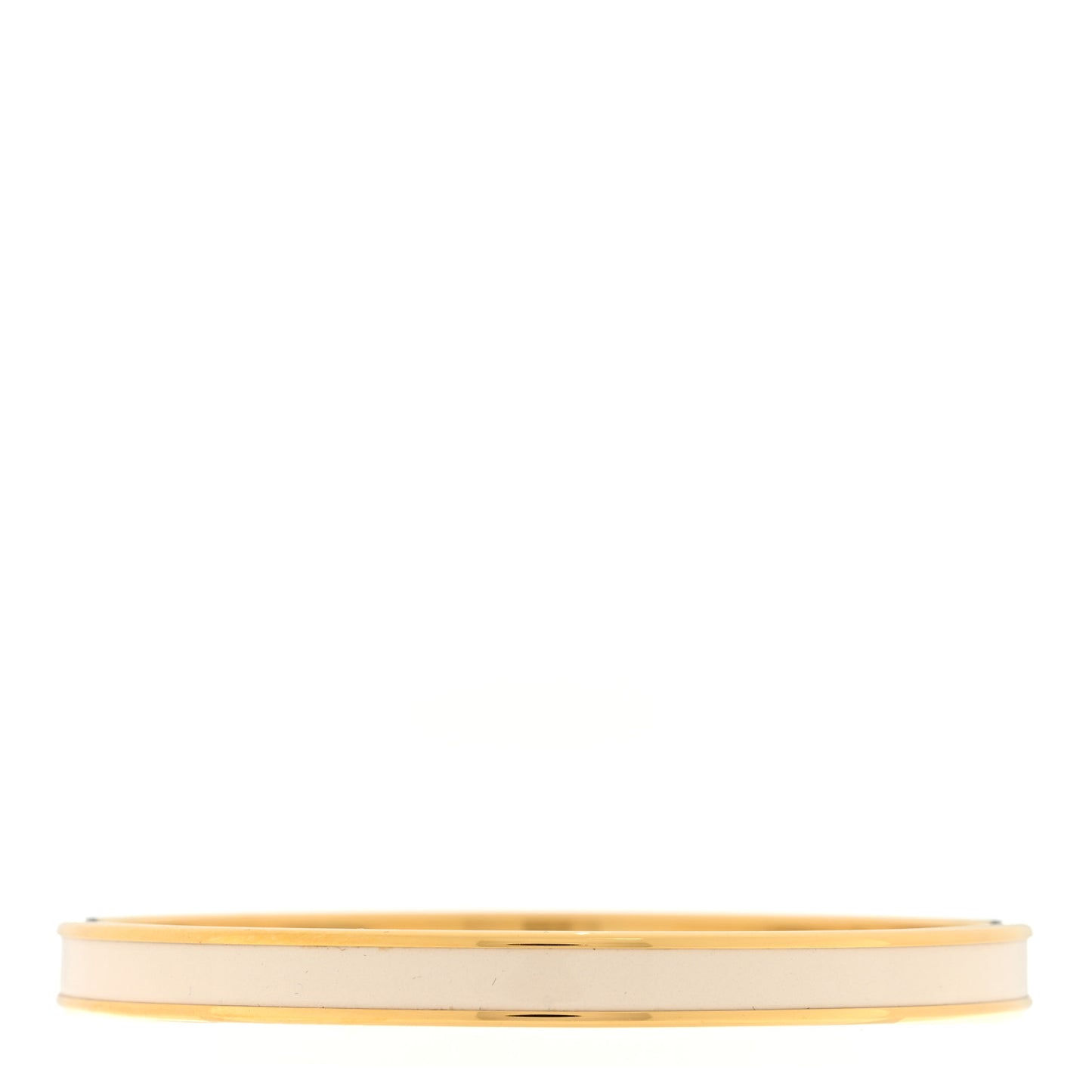 Enamel Printed Extra Narrow Bracelet Craie