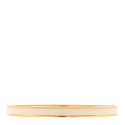 Hermes Enamel Printed Extra Narrow Bracelet Craie 2 of 3