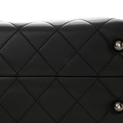 Chanel Calfskin Quilted Large Shopping In Chains Tote Black 11 of 11