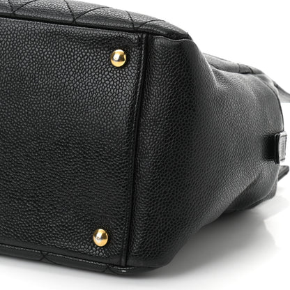 Chanel Caviar Quilted Petit Timeless Tote PTT Black 9 of 10