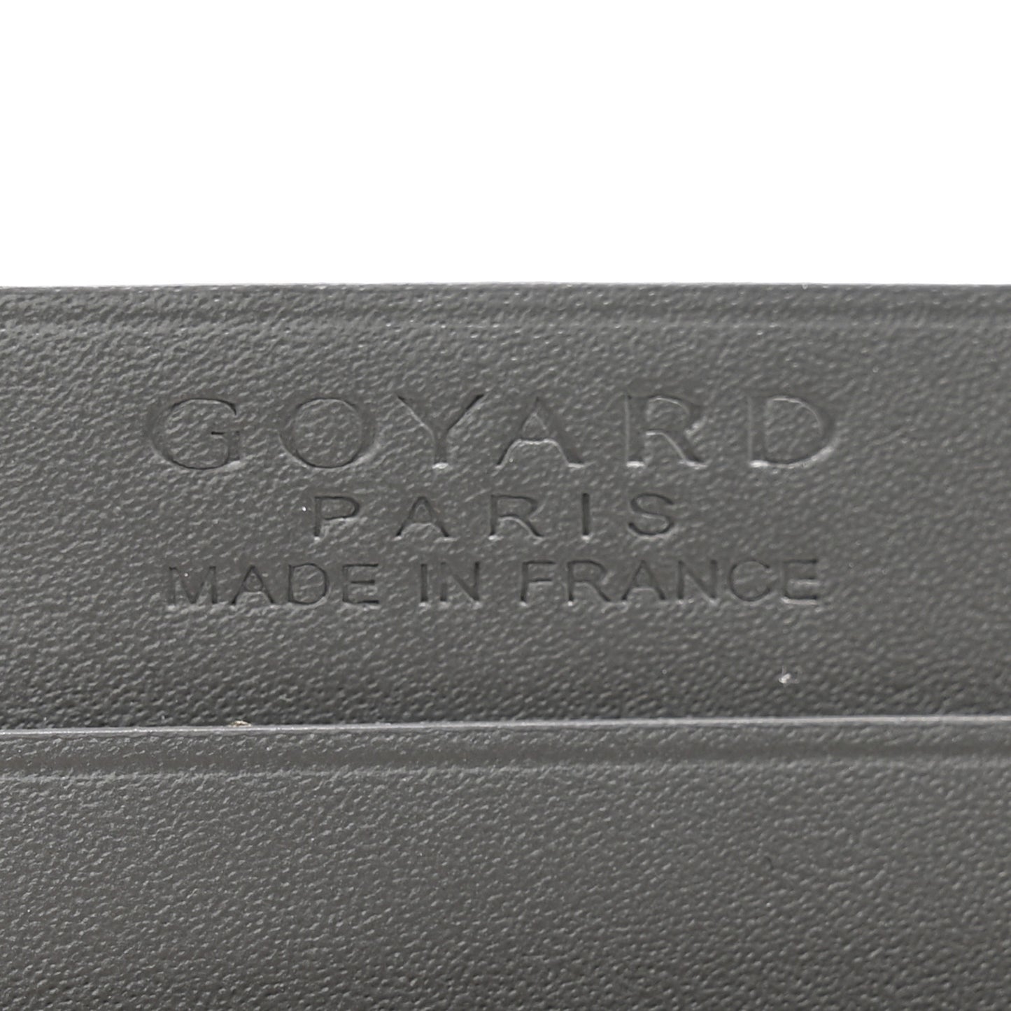 Goyardine Saint Sulpice Card Holder Grey