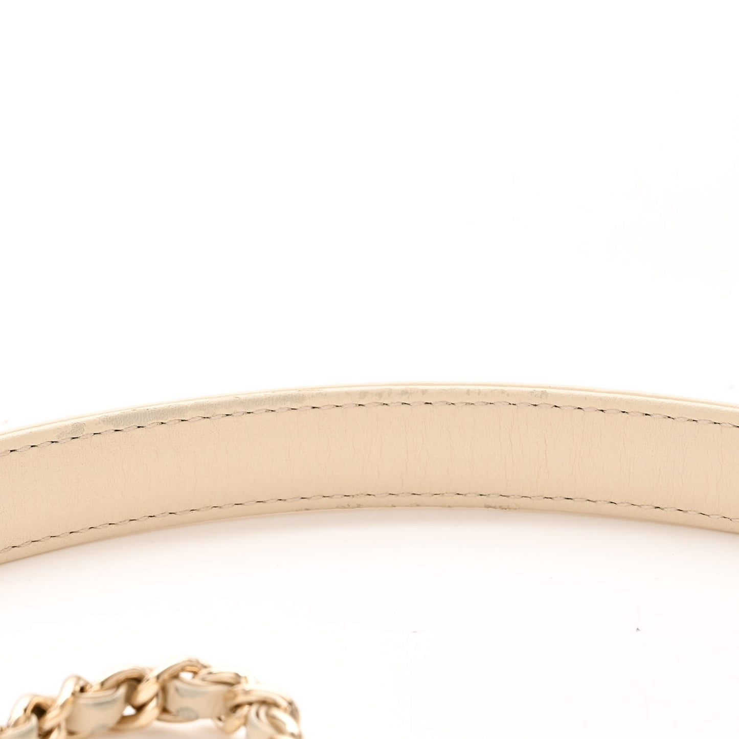 Caviar Quilted Small Business Affinity Flap White
