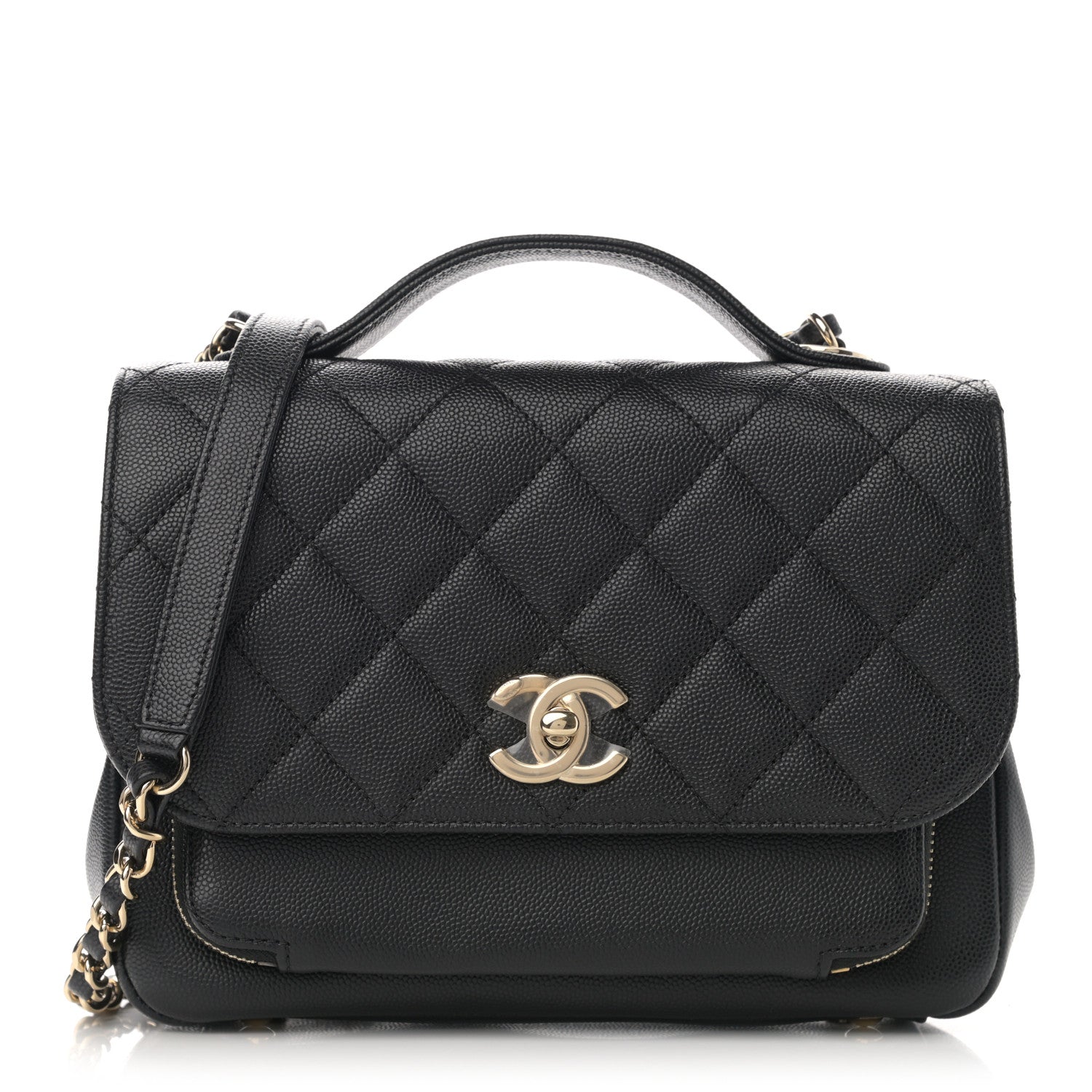Chanel Caviar Quilted Medium Business Affinity Flap Black 1 of 11