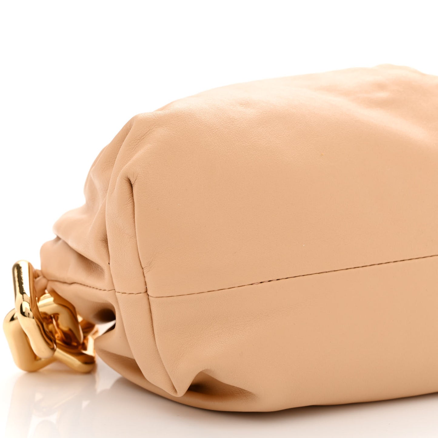 Calfskin The Pouch Chain Almond