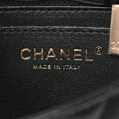Chanel Lambskin Quilted Mini Square Flap Black 6 of 11