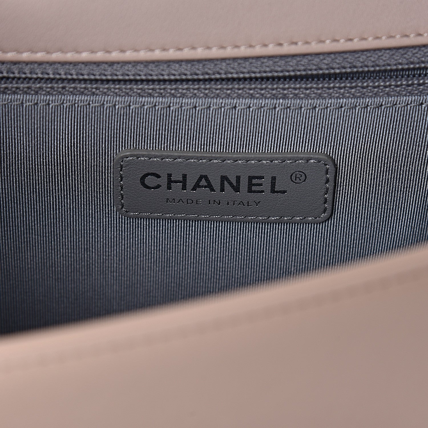 Chanel Calfskin Chevron Quilted New Medium Boy Flap Light Pink 6 of 10