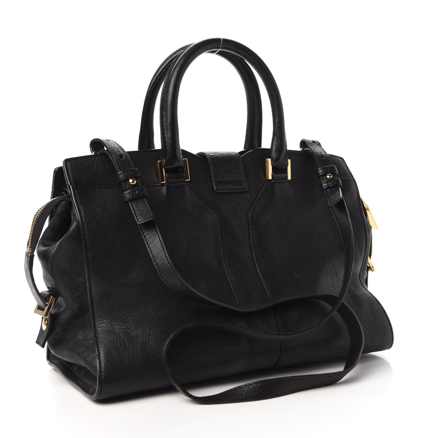 Sheepskin Small Cabas ChYc Black