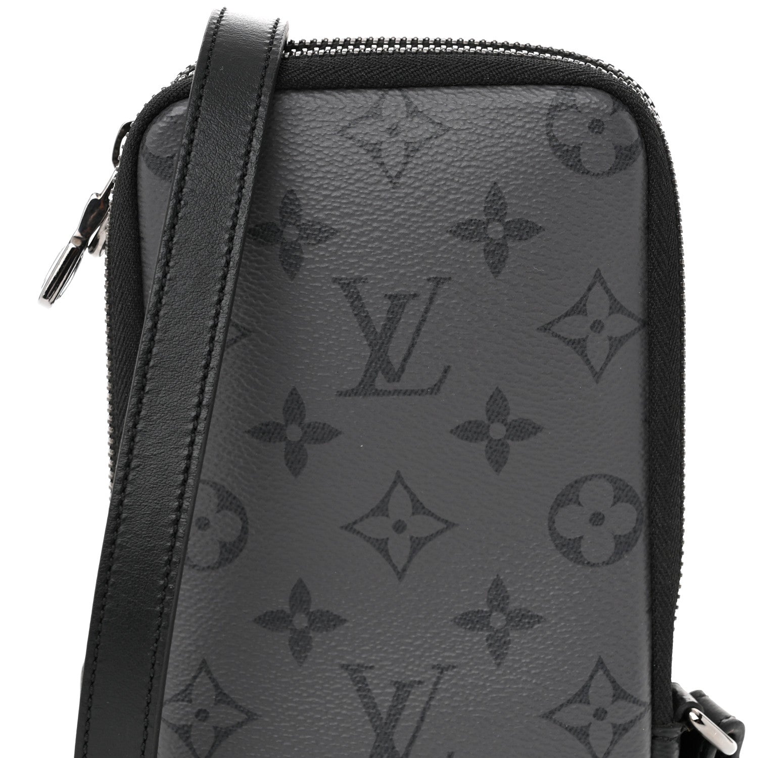 Louis Vuitton Monogram Eclipse Reverse Double Phone Pouch 8 of 11
