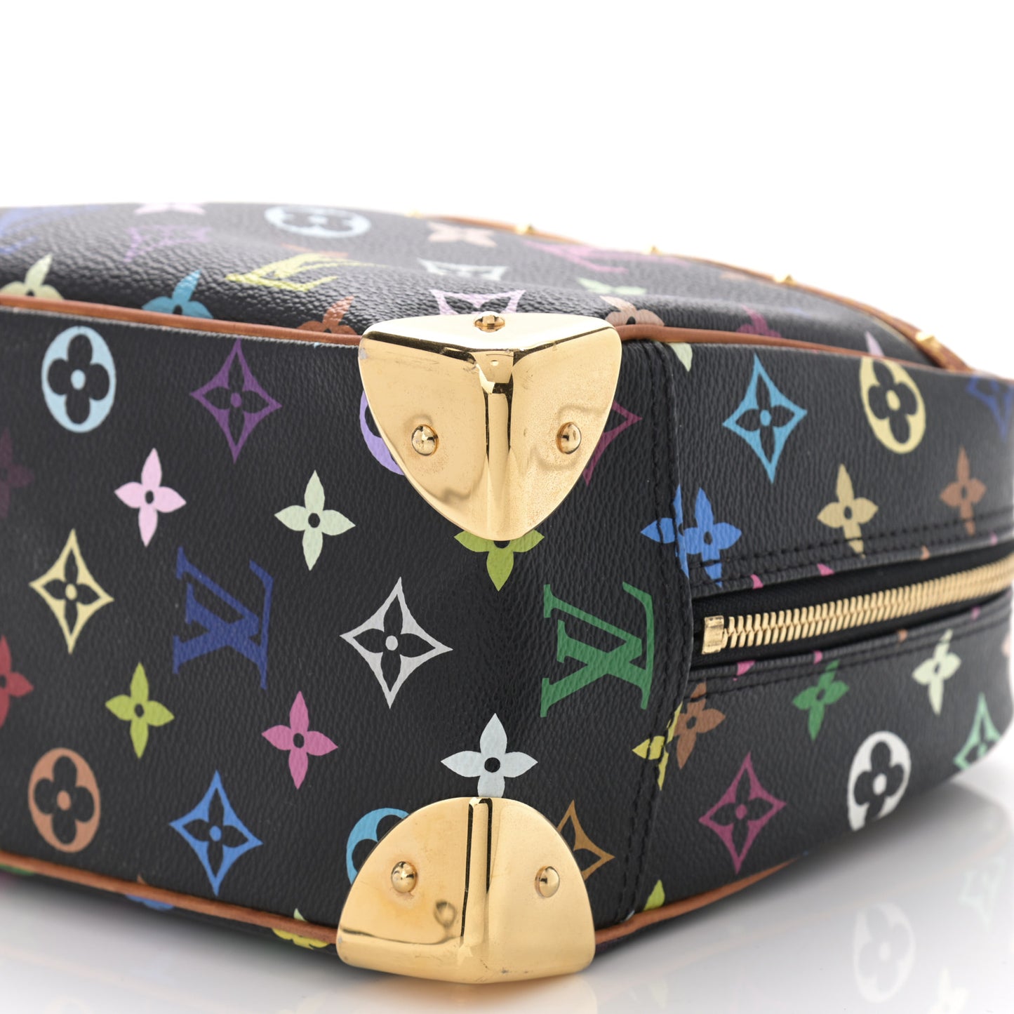 Monogram Multicolor Trouville Black