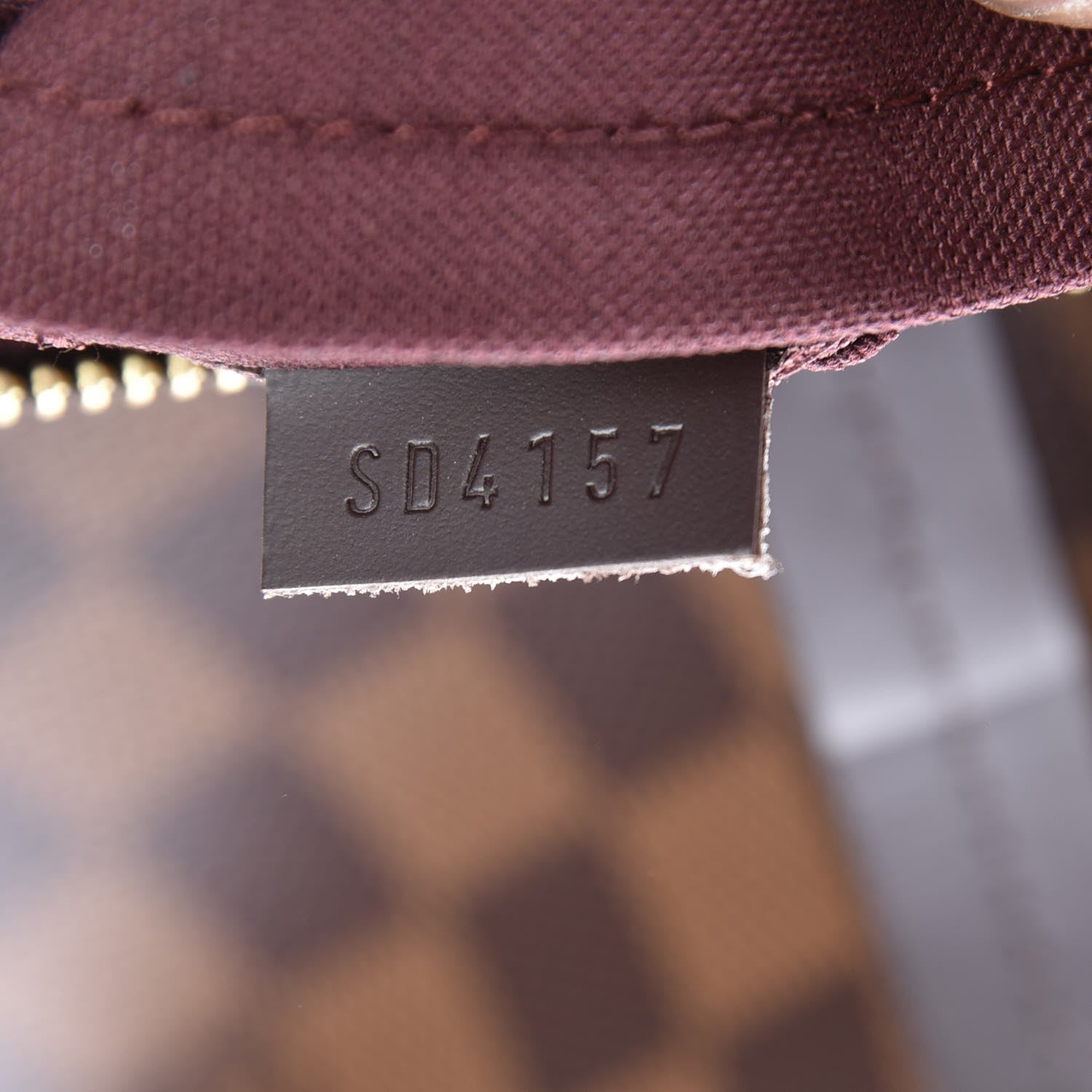 Louis Vuitton Damier Ebene Iena MM 8 of 9