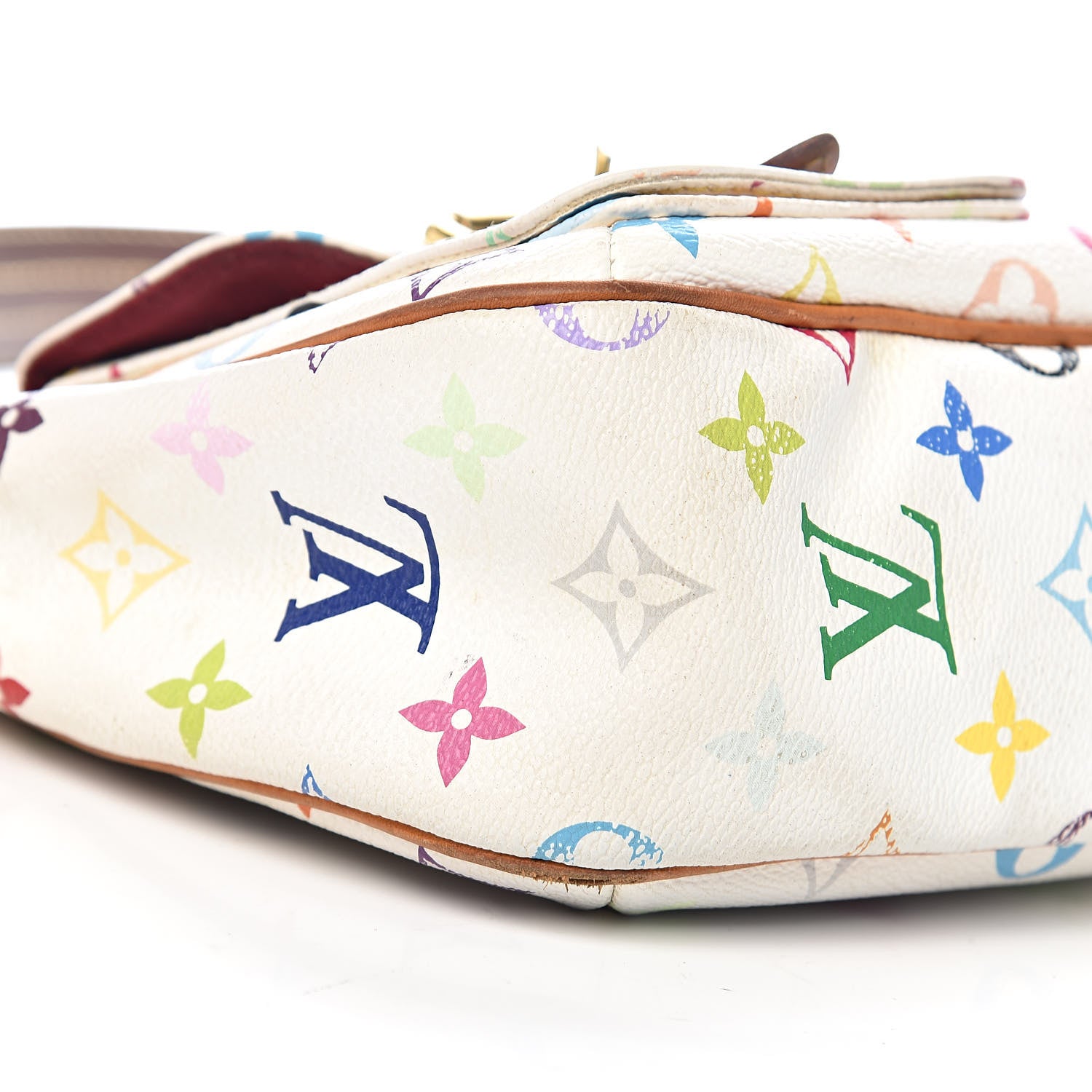 Louis Vuitton Monogram Multicolor Lodge PM White 16 of 18
