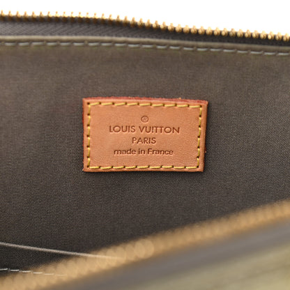 Louis Vuitton Vernis Alma PM Vert Bronze 6 of 14