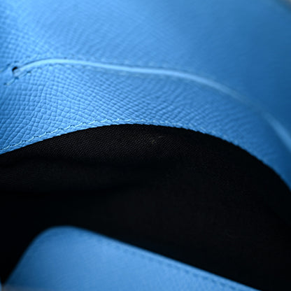Balenciaga Signature Grained Calfskin Logo XXS Ville Top Handle Bag Baby Blue Black 13 of 20