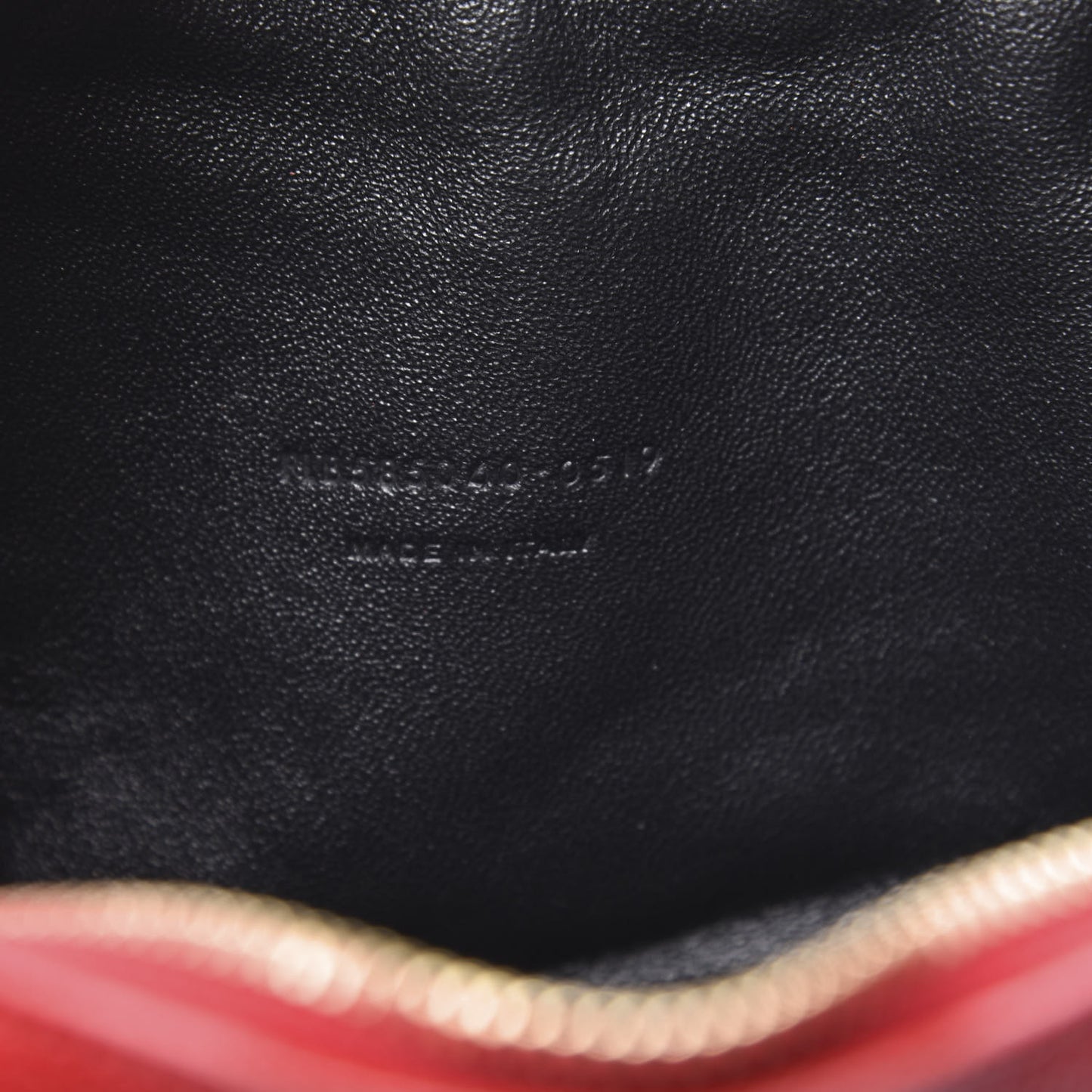 Grain De Poudre Matelasse Monogram Mini Lou Camera Bag Eros Red