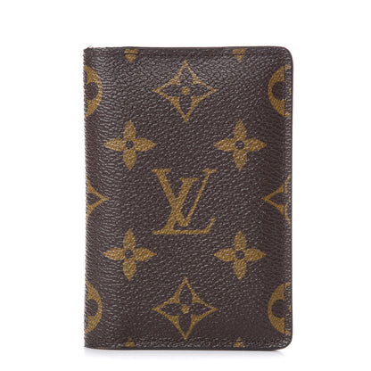 Louis Vuitton Monogram Pocket Organizer NM 1 of 9