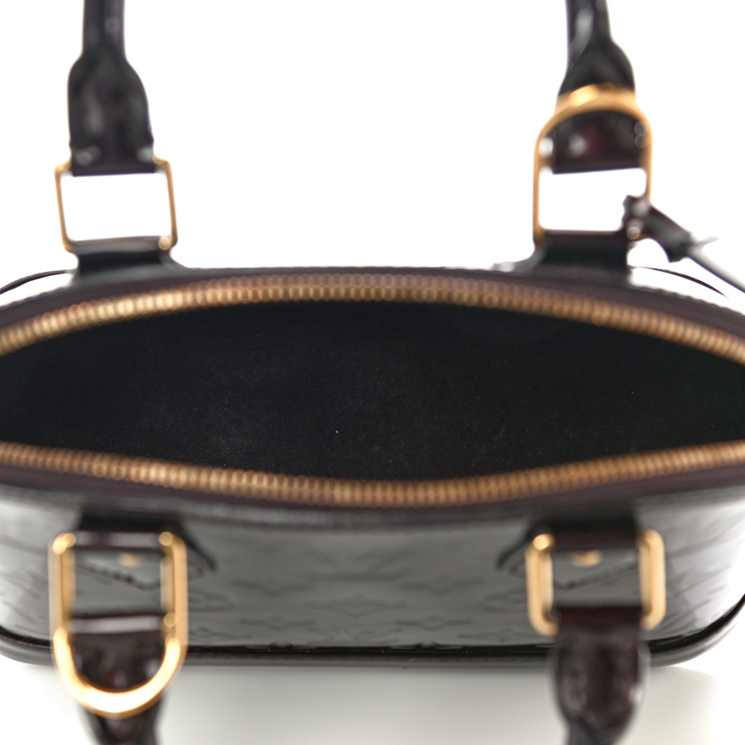 Louis Vuitton Vernis Alma BB Amarante 5 of 11