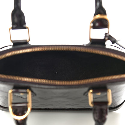 Louis Vuitton Vernis Alma BB Amarante 5 of 11