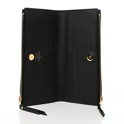 Louis Vuitton Empreinte Adele Wallet Black 5 of 7