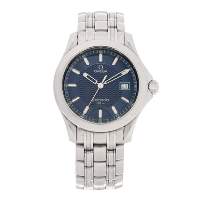 Omega Stainless Steel 36mm Seamaster 120M Quartz Watch Blue 2511.81 1 of 4