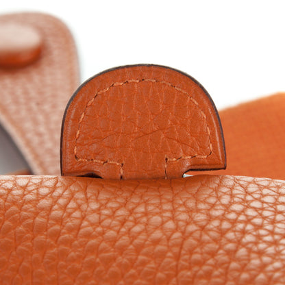 Hermes Togo Evelyne II PM Orange 7 of 10