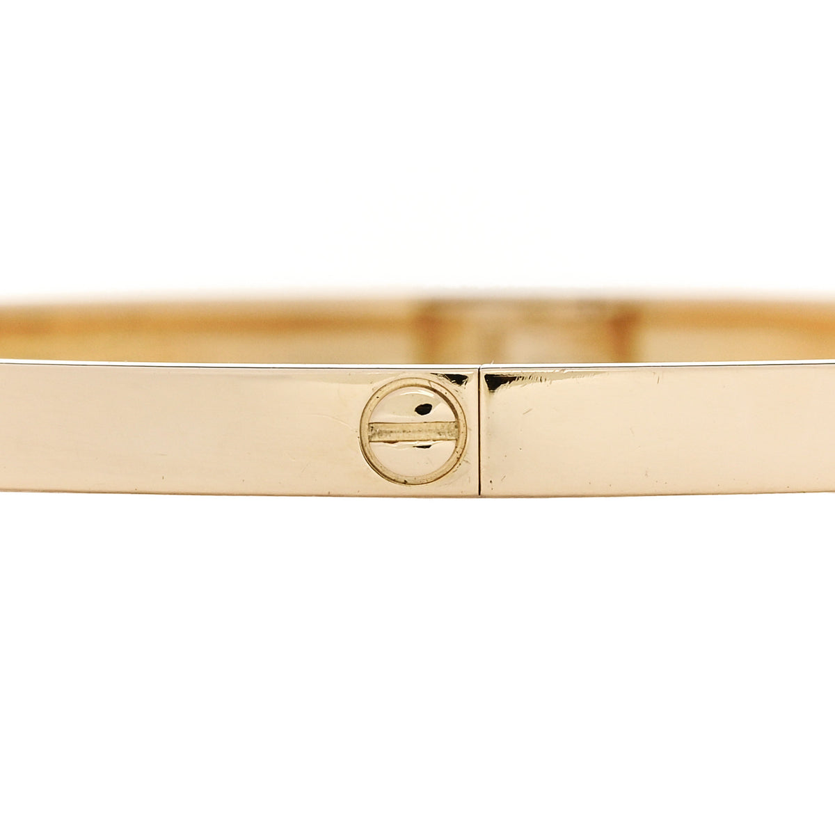 18K Yellow Gold Small LOVE Bracelet 17